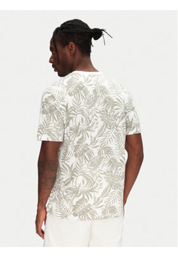 Only & Sons T-Shirt 22025283 Beżowy Regular Fit. Kolor: beżowy. Materiał: bawełna