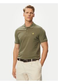 Beverly Hills Polo Club Polo P-SS26M-P450124 Zielony Regular Fit. Typ kołnierza: polo. Kolor: zielony. Materiał: bawełna #1