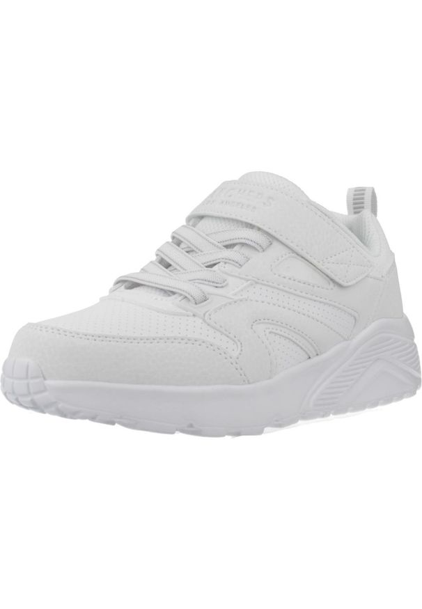 skechers - Buty SKECHERS UNO LITE - ECHO SURGE Biały. Okazja: na co dzień. Kolor: biały. Materiał: syntetyk, tkanina. Model: Skechers Sport. Sport: turystyka piesza