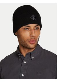 Calvin Klein Czapka Thick K50K512461 Czarny. Kolor: czarny. Materiał: wełna, materiał #3