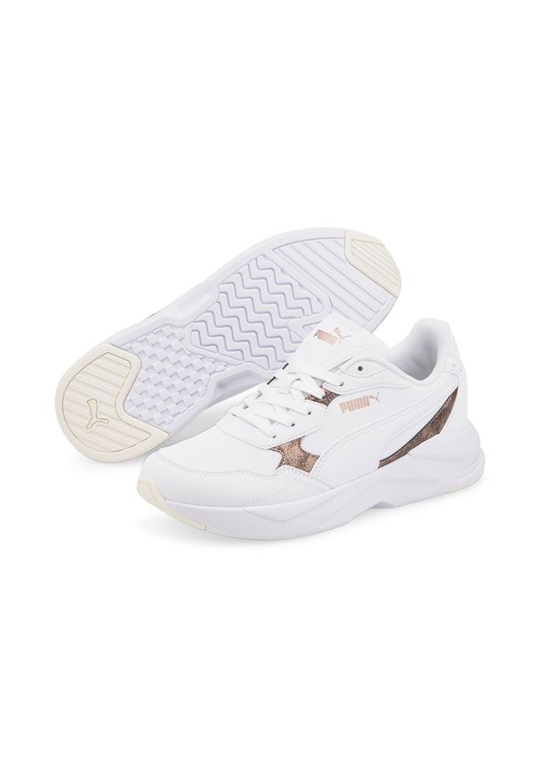 Buty do chodzenia damskie Puma X-ray Speed Lite. Zapięcie: sznurówki. Kolor: żółty, wielokolorowy, biały. Materiał: syntetyk, materiał. Szerokość cholewki: normalna. Sport: turystyka piesza