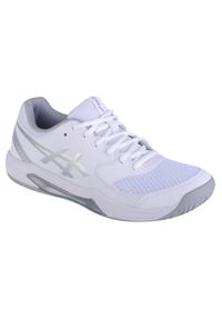 Asics - Buty do tenisa damskie, ASICS Gel-Dedicate 8. Kolor: wielokolorowy, szary, biały. Sport: tenis #1