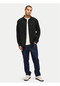 Quiksilver Koszula Motherfly Solid EQYWT04651 Czarny Regular Fit. Kolor: czarny. Materiał: bawełna #6
