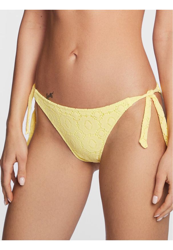 Banana Moon Dół od bikini Dasia Happybay JWE02 Żółty. Kolor: żółty. Materiał: syntetyk