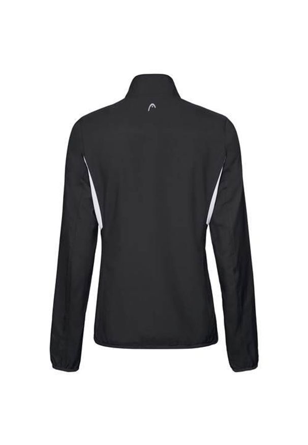 Bluza sportowa dziewczęca Head Club. Kolor: czarny. Styl: sportowy