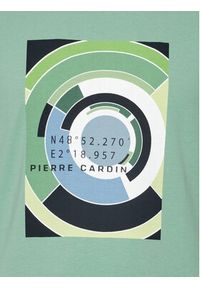 Pierre Cardin T-Shirt 21050/000/2101 Zielony Modern Fit. Kolor: zielony. Materiał: bawełna #3