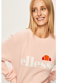 Ellesse Bluza damska kolor różowy z nadrukiem SGS03238-White. Okazja: na co dzień. Kolor: różowy. Wzór: nadruk. Styl: casual #5