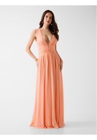 Marciano Guess Sukienka codzienna 182358 Pomarańczowy Classic Fit. Okazja: na co dzień. Kolor: pomarańczowy. Typ sukienki: proste. Styl: casual #1