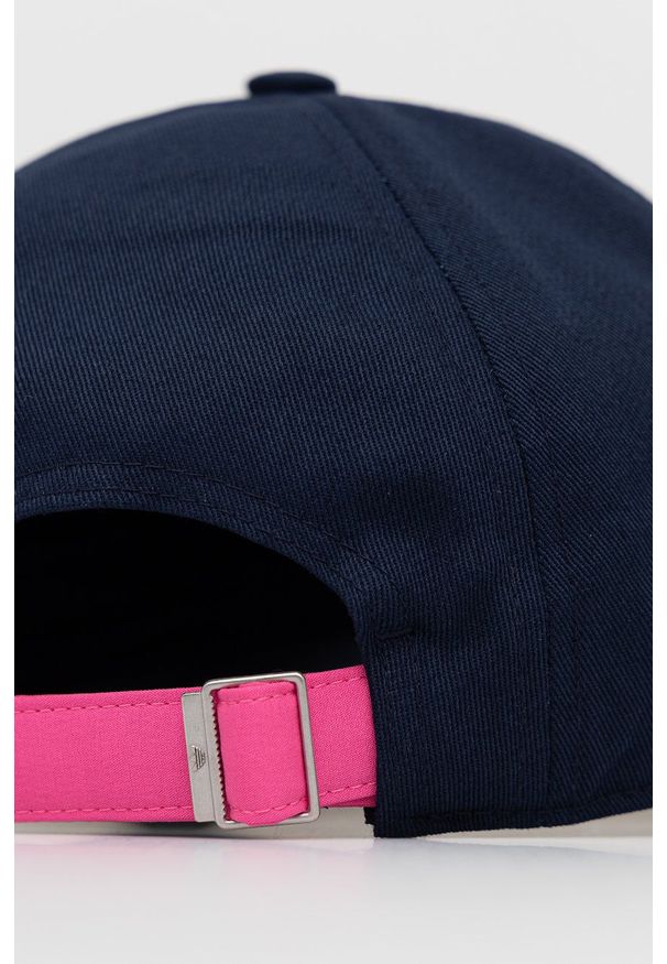 adidas Originals Czapka H34557 kolor granatowy z aplikacją. Kolor: niebieski. Wzór: aplikacja