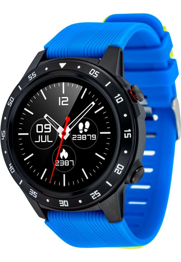 WATCHMARK - Zegarek sportowy Watchmark Outdoor WM5 Niebieski (WM5 n). Kolor: niebieski. Styl: sportowy