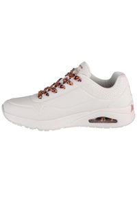 skechers - Buty sportowe Sneakersy męskie, Uno - Dr. Bombay. Zapięcie: sznurówki. Kolor: biały. Materiał: materiał, syntetyk. Szerokość cholewki: normalna. Sport: turystyka piesza