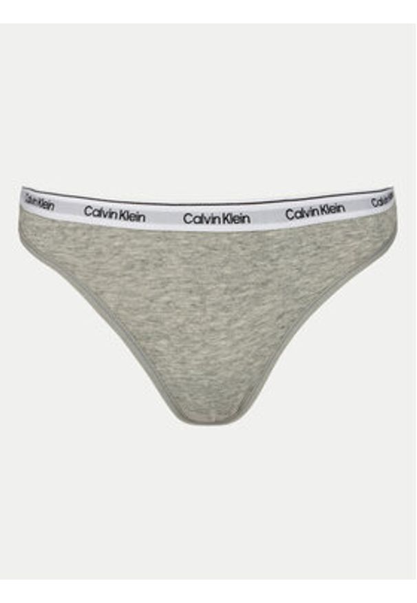 Calvin Klein Underwear Komplet stringów 000QD5209E Kolorowy. Materiał: bawełna. Wzór: kolorowy