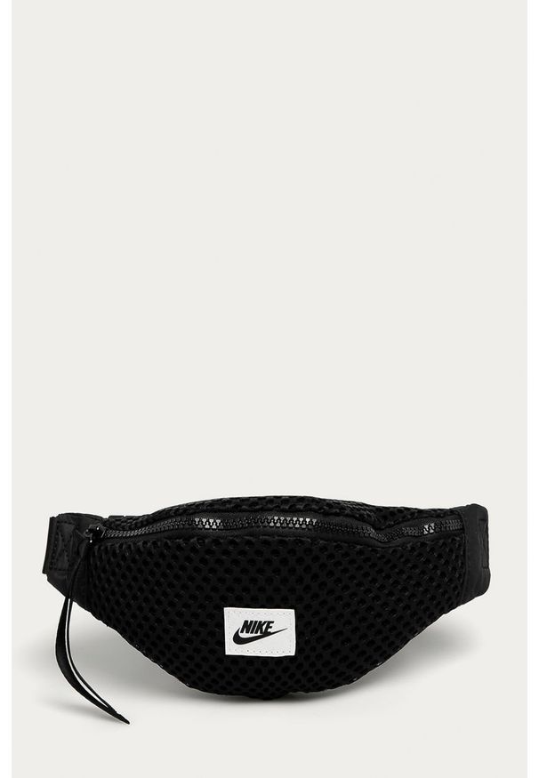 Nike Sportswear - Nerka. Kolor: czarny. Materiał: poliester, materiał. Wzór: aplikacja