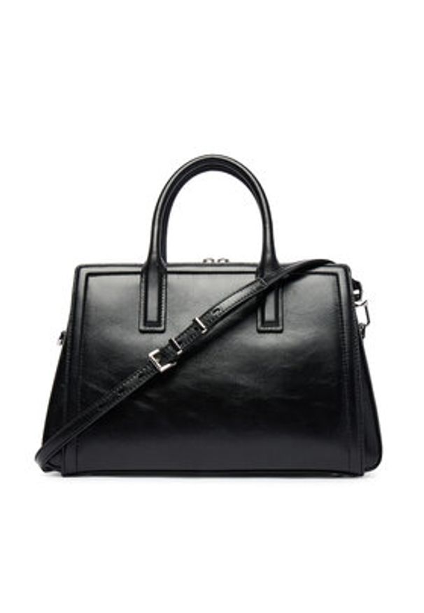 MICHAEL Michael Kors Torebka Laila 30S6S9IS2L Czarny. Kolor: czarny. Materiał: skórzane