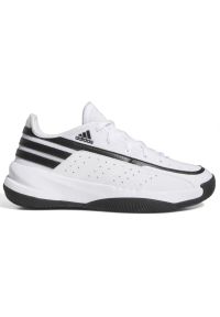 Adidas - Buty adidas Front Court M ID8589 białe. Zapięcie: sznurówki. Kolor: biały. Materiał: materiał, skóra. Szerokość cholewki: normalna. Model: Adidas Cloudfoam. Sport: tenis #1