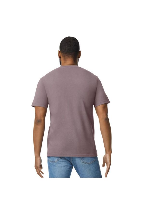 GILDAN - Koszulka Unisex Dla Dorosłych Softstyle Midweight. Kolor: fioletowy. Sport: turystyka piesza