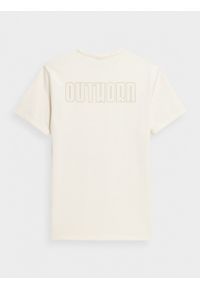 outhorn - T-shirt z nadrukiem męski. Okazja: na co dzień. Materiał: bawełna, jersey. Wzór: nadruk. Styl: casual #7