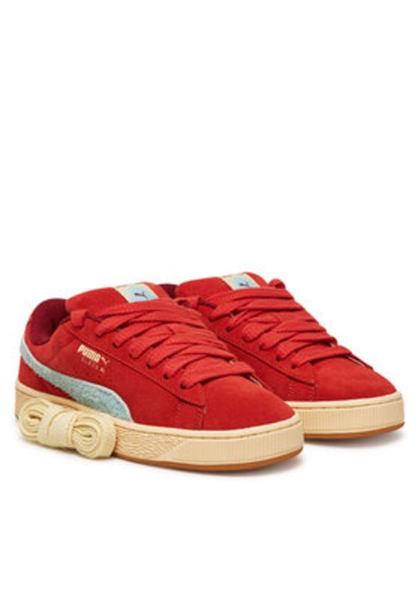 Puma Sneakersy Suede XL 402246 01 Czerwony. Kolor: czerwony. Materiał: skóra, zamsz. Model: Puma Suede
