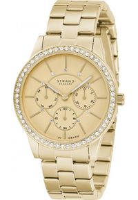 Zegarek Strand Zegarek damski Strand S707LMGGSG CYRKONIE niebieski. Kolor: niebieski #1