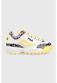 Fila sneakersy dziecięce FFT0062 DISRUPTOR F kolor żółty China. Nosek buta: okrągły. Zapięcie: sznurówki. Kolor: żółty. Obcas: na platformie #1