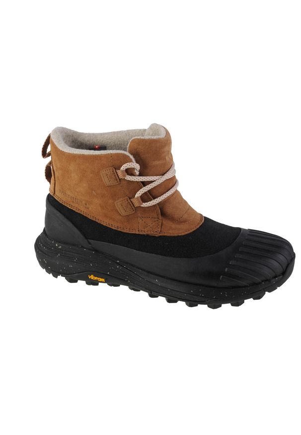 Buty zimowe damskie, Merrell Siren 4 Thermo Demi WP. Kolor: czarny, wielokolorowy, brązowy. Sezon: zima