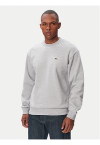 Lacoste Bluza SH8868 Szary jasny Regular Fit. Kolor: szary. Materiał: bawełna #1