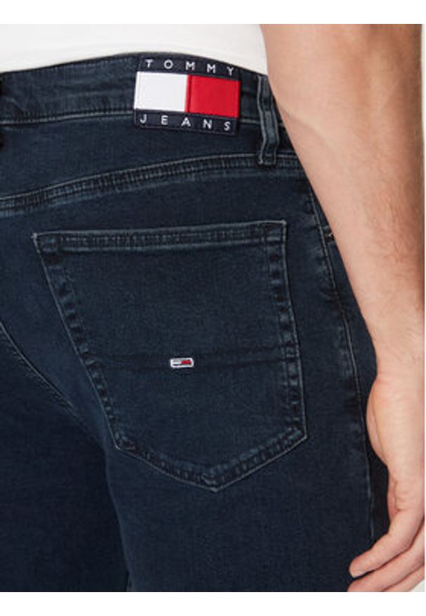 Tommy Jeans Jeansy Simon DM0DM20732 Granatowy Skinny Fit. Kolor: niebieski