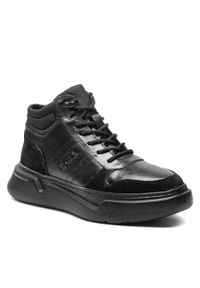 Sneakersy Rage Age RA-22-06-000379 601. Kolor: czarny. Materiał: skóra #1