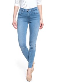 Wrangler - WRANGLER HIGH RISE SKINNY SOFT SKY W27HUS21K. Stan: podwyższony #5