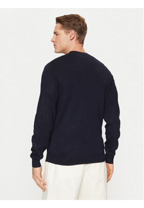 Guess Sweter M5RR13 Z3KK2 Granatowy Regular Fit. Kolor: niebieski. Materiał: wiskoza