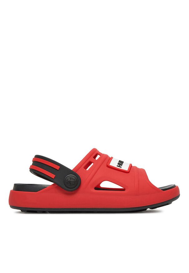 Klapki Hunter. Kolor: czerwony
