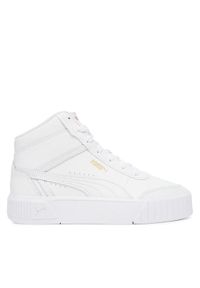 Puma Sneakersy Carina Mia Mid 402640 01 Biały. Kolor: biały. Materiał: skóra