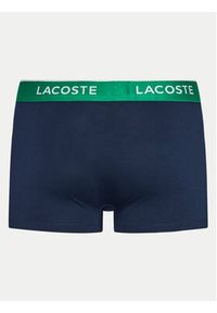 Lacoste Komplet 3 par bokserek 5H3401 Granatowy. Kolor: niebieski. Materiał: bawełna #7