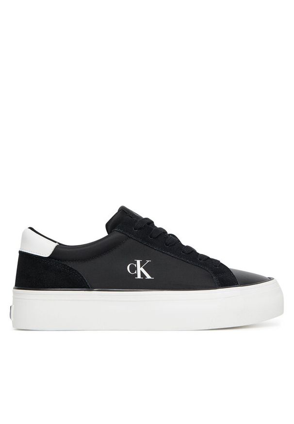 Sneakersy Calvin Klein Jeans. Kolor: czarny. Materiał: nylon