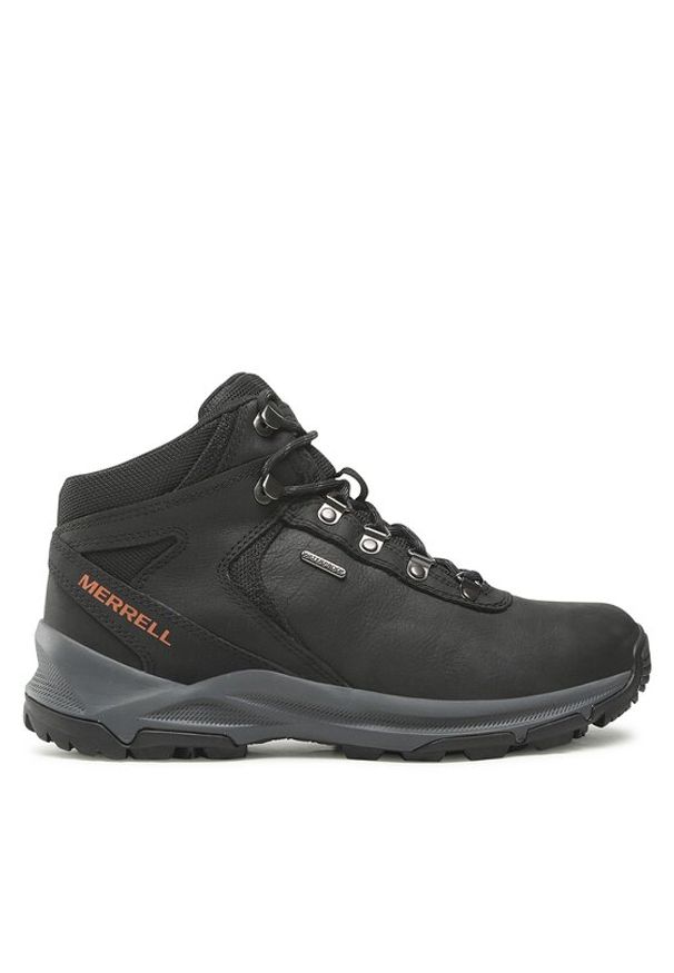 Merrell Trekkingi Erie Mis Ltr Wp J500151 Czarny. Kolor: czarny. Materiał: nubuk, skóra. Sport: turystyka piesza