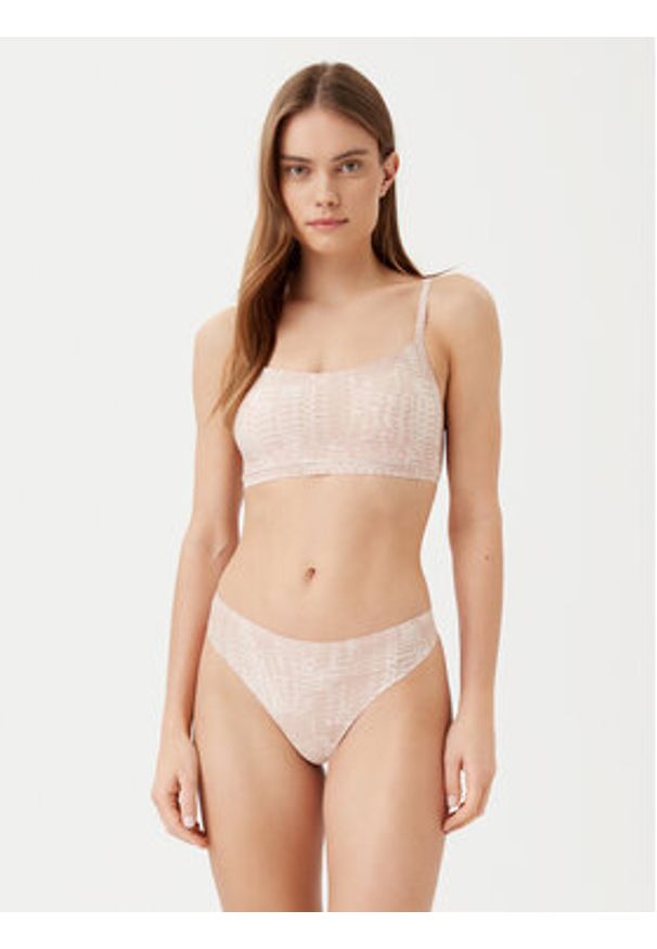 Chantelle Stringi Soft Stretch C11D90 Różowy. Kolor: różowy. Materiał: syntetyk