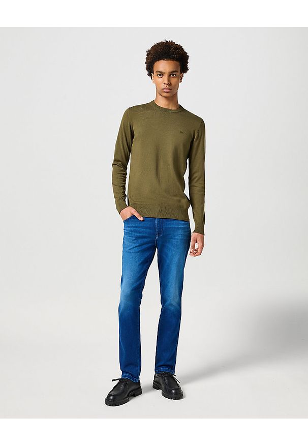 Wrangler - WRANGLER MĘSKIE SPODNIE JEANSOWE WRANGLER TEXAS SLIM BLUE JAM 112358217