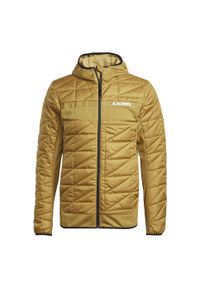 Adidas - Kurtka adidas Terrex Multi Primegreen Hybrid Insulated. Kolor: brązowy