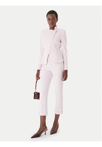 Rinascimento Marynarka CFC0127901003 Różowy Slim Fit. Kolor: różowy. Materiał: syntetyk #4