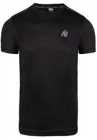 GORILLA WEAR - Koszulka fitness męska Gorilla Wear USA Washington z krótkim rękawem. Kolor: czarny. Długość rękawa: krótki rękaw. Długość: krótkie. Sport: fitness