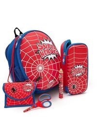 Wedo - WEDO Kinder-Rucksack Spider Netztaschen innen/außen ROT
