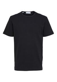 Selected Homme T-Shirt 16088532 Czarny Relaxed Fit. Kolor: czarny