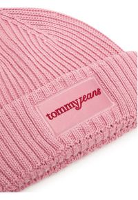 Tommy Jeans Czapka Script AW0AW17909 Różowy. Kolor: różowy. Materiał: bawełna #3