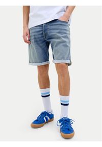 Jack & Jones Szorty jeansowe Rick 12269603 Niebieski Regular Fit. Kolor: niebieski. Materiał: bawełna #1
