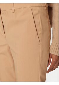 Marella Spodnie materiałowe Gerona 2423136052 Brązowy Straight Fit. Kolor: brązowy. Materiał: syntetyk #4