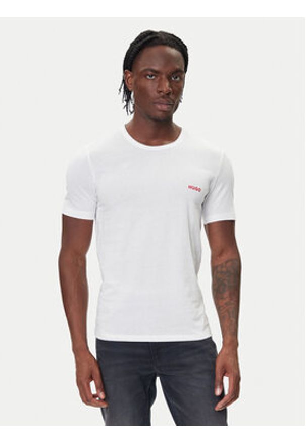 Hugo - HUGO Komplet t-shirtów 50532811 Kolorowy Regular Fit. Materiał: bawełna. Wzór: kolorowy