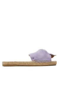 Manebi Espadryle Hamptons Sandals With Knot W 1.3 JK Fioletowy. Kolor: fioletowy