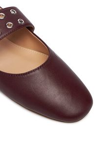 Steve Madden Baleriny Atlantica SM11004770 Bordowy. Kolor: czerwony. Materiał: zamsz, skóra #5