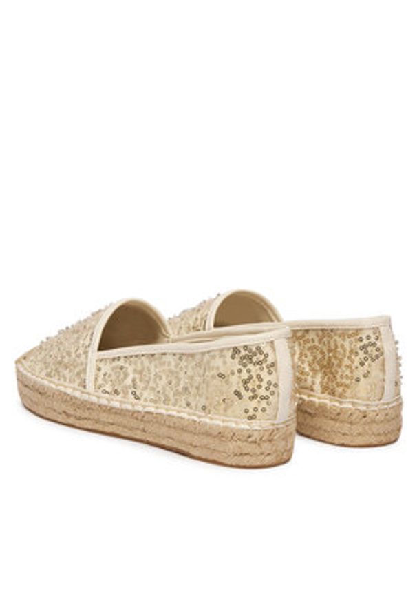 Guess Espadryle FLJOEN FAB14 Kremowy. Kolor: kremowy. Materiał: materiał