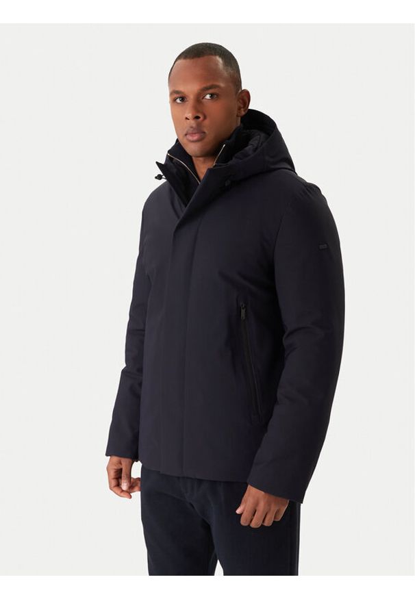 Bugatti Kurtka zimowa 875413-81053 D Granatowy Regular Fit. Kolor: niebieski. Materiał: syntetyk. Sezon: zima